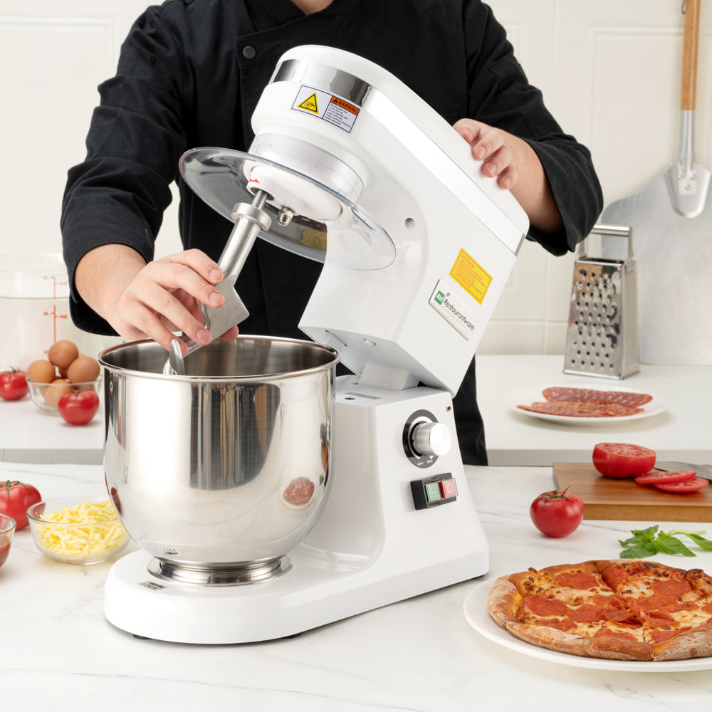 Hi Tek 7 qt Electric Stand Mixer - Includes Dough Hook, Whisk and Beater - 1 count box