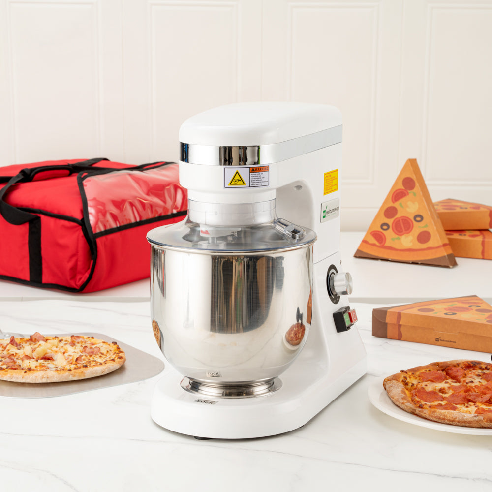 Hi Tek 7 qt Electric Stand Mixer - Includes Dough Hook, Whisk and Beater - 1 count box