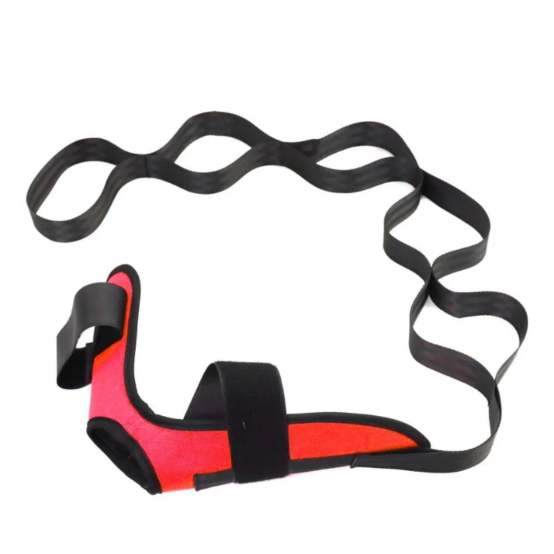 Fascia Stretcher with Loops | Yoga Strap for Rehabilitation and Flexibility Training