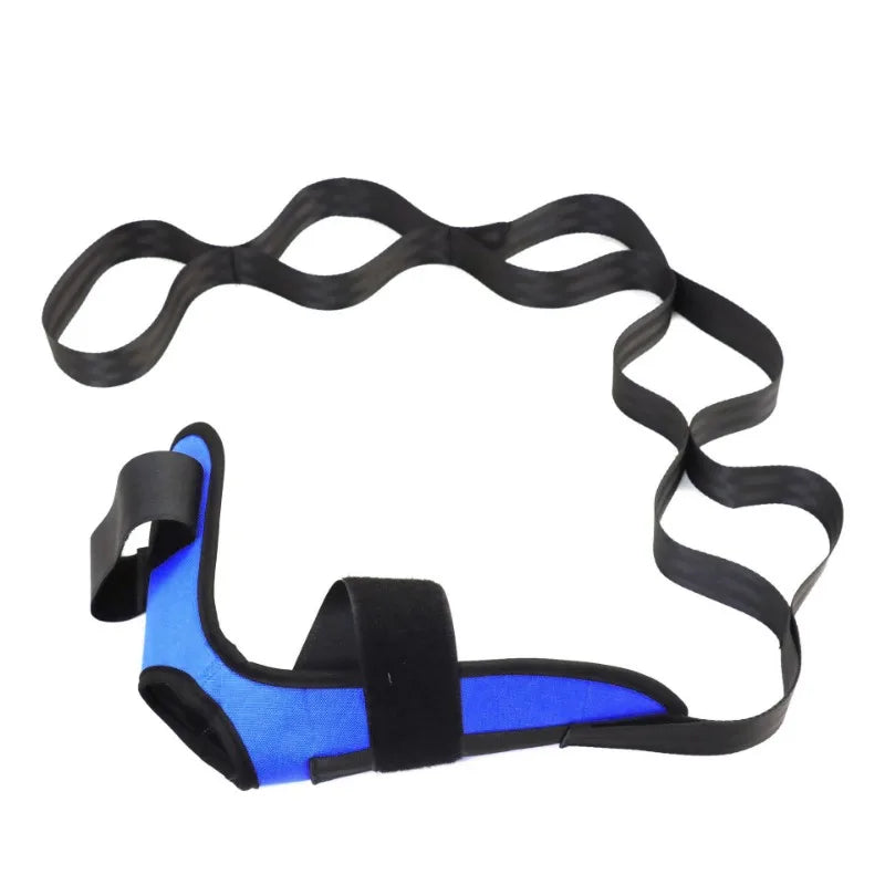 Fascia Stretcher with Loops | Yoga Strap for Rehabilitation and Flexibility Training