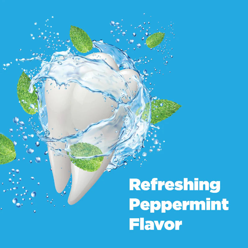 Super Whitening Nano Hydroxyapatite Peppermint Toothpaste Tablets